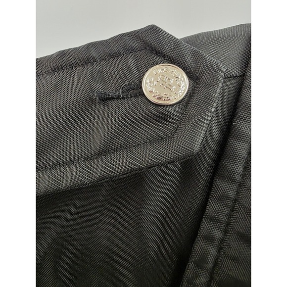 Dutyman Jacket Mens Large Black Nylon Police Duty Uniform Zip Pockets Work - Picture 5 of 9